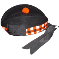 BAGPIPERS GLENGRRAY CAP ( DICED )